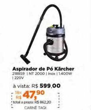 Aspirador de pó karcher 218859