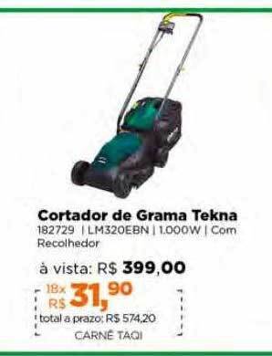 Cortador de grama tekna