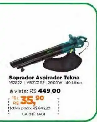 Soprador aspirador tekna