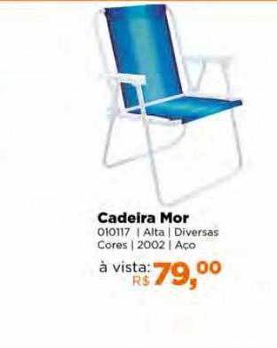 Lojas TaQi Cadeira mor oferta