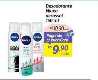 Comper Desodorante nivea aerossol oferta