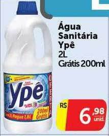 Pires Água sanitária ypê oferta