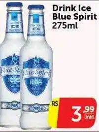 Drink ice blue spirit