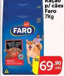 Pires Ração p cães faro oferta