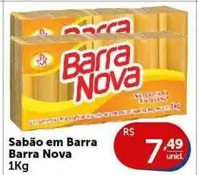 Sabão em barra barra nova
