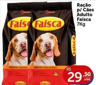 Pires Ração p cães adulto faisca oferta