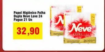 Papel higiênico folha dupla