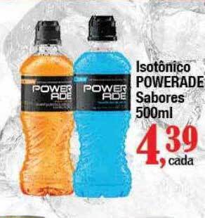 Supermercados Unidos Isotônico powerade sabores oferta