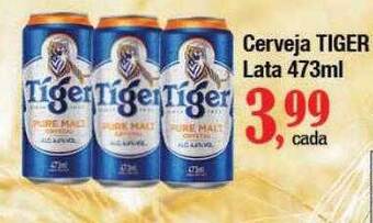 Supermercados Unidos Cerveja tiger lata oferta