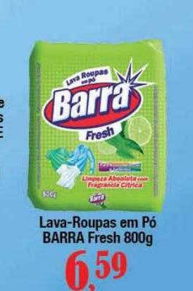 Supermercados Unidos Lava-roupas em pó barra fresh oferta