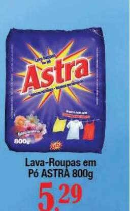 Supermercados Unidos Lava-roupas em pó astra oferta