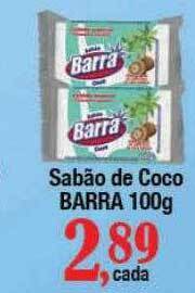 Supermercados Unidos Sabão de coco barra oferta