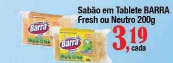 Supermercados Unidos Sabão em tablete barra fresh ou neutro oferta