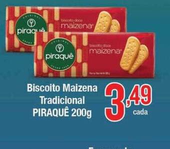 Supermercados Unidos Biscoito maizena tradicional piraquê oferta