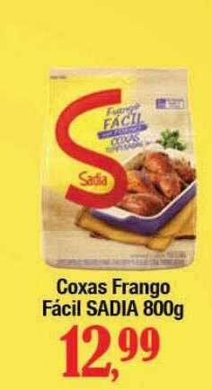 Supermercados Unidos Coxas frango fácil sadia oferta