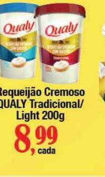 Supermercados Unidos Requeijão cremoso qualy tradicional-light oferta