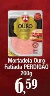 Supermercados Unidos Mortadela ouro fatiada perdigão oferta