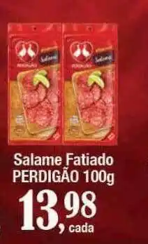 Supermercados Unidos Salame fatiado perdigão oferta