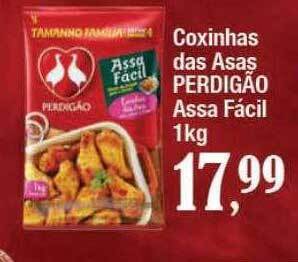 Supermercados Unidos Coxinhas das asas perdigão assa fácil oferta