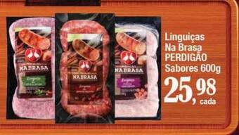 Supermercados Unidos Linguiças na brasa perdigão sabores oferta