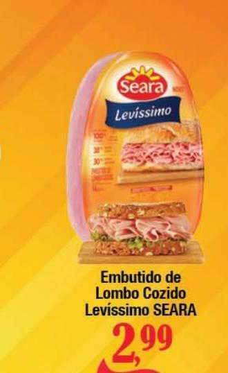 Supermercados Unidos Embutido de lombo cozido levíssimo seara oferta