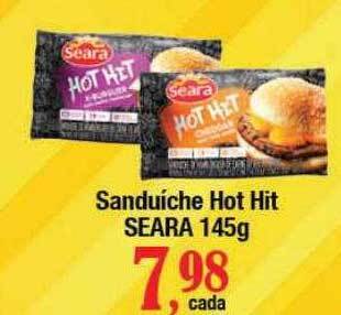 Supermercados Unidos Sanduíche hot hit seara oferta