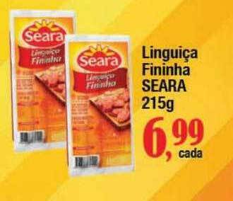 Supermercados Unidos Linguiça fininha seara oferta