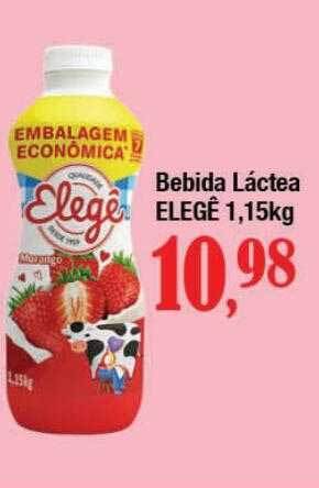 Supermercados Unidos Bebida láctea elegê oferta