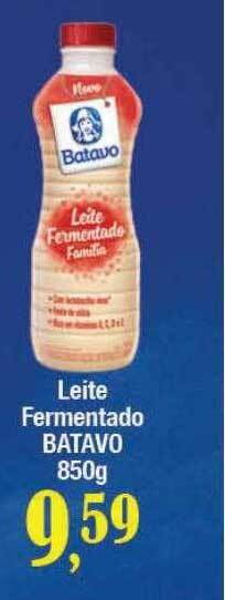 Supermercados Unidos Leite fermentado batavo oferta