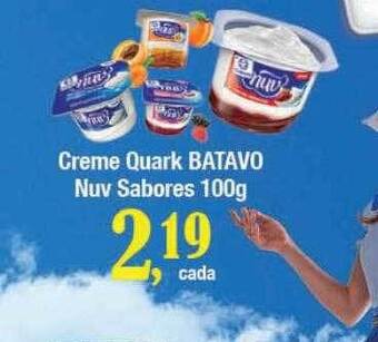Supermercados Unidos Creme quark batavo nuv sabores oferta