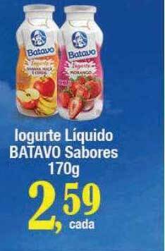 Supermercados Unidos Iogurte líquido batavo sabores oferta