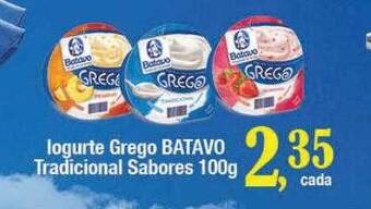 Supermercados Unidos Iogurte grego batavo tradicional sabores oferta
