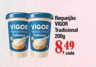 Supermercados Unidos Requeijão vigor tradicional oferta