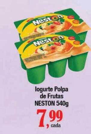 Supermercados Unidos Iogurte polpa de frutas neston oferta