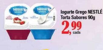 Supermercados Unidos Iogurte grego nestlé torta sabores oferta