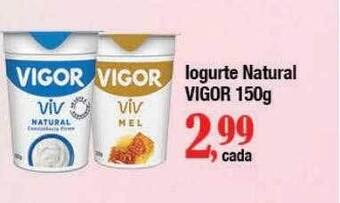 Supermercados Unidos Iogurte natural vigor oferta