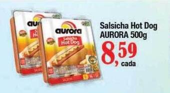 Supermercados Unidos Salsicha hot dog aurora oferta