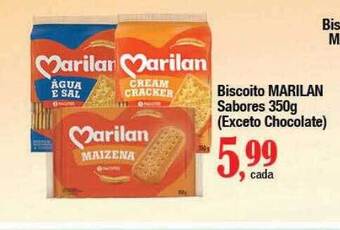 Supermercados Unidos Biscoito marilan sabores oferta