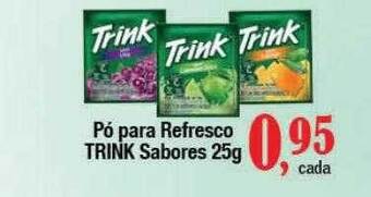 Supermercados Unidos Pó para refresco trink sabores oferta