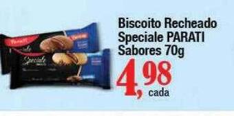 Supermercados Unidos Biscoito recheado speciale parati sabores oferta