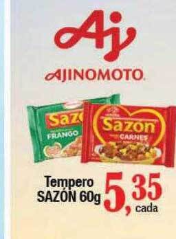 Supermercados Unidos Tempero sazón oferta