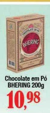 Supermercados Unidos Chocolate em pó bhering oferta