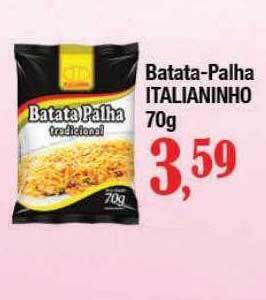 Supermercados Unidos Batata-palha italianinho oferta