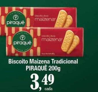 Supermercados Unidos Biscoito maizena tradicional piraquê oferta