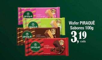 Supermercados Unidos Wafer piraquê sabores oferta