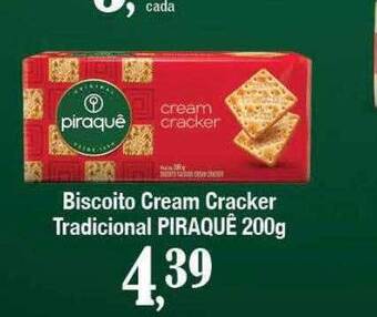 Supermercados Unidos Biscoito cream cracker tradicional piraquê oferta