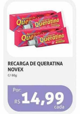 Recarga de queratina novex