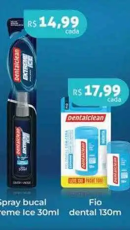 Spray bucal creme ice fio dental