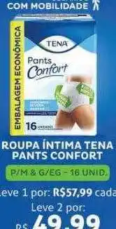 Roupa íntima tena pants confort