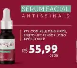 Sérum facial antissinais